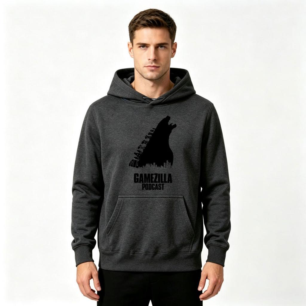 Men's Printed Pullover Hoodie Casual Game Pattern Crewneck Long Sleeve Sweatshirt For Daily Wear