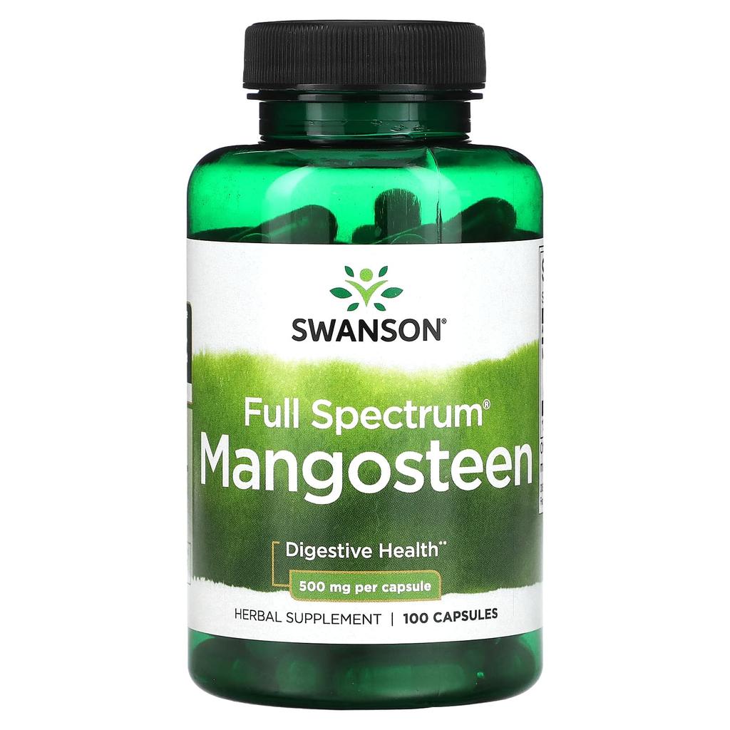 Full Spectrum Mangosteen, 500Mg, 100 Capsules