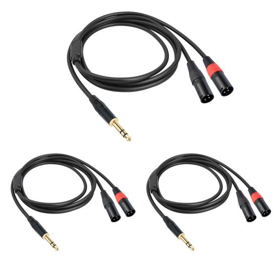 6,35 мм TRS штекер XLR штекер аудио стерео микрофонный кабель двухканальный антиинтерференционный портативный балансный динамик микрофонный кабель-адаптер