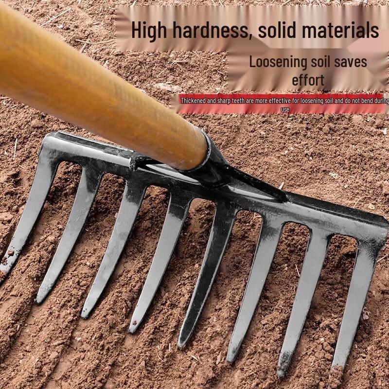Multi-functional Garden Rake & Hoe Tools