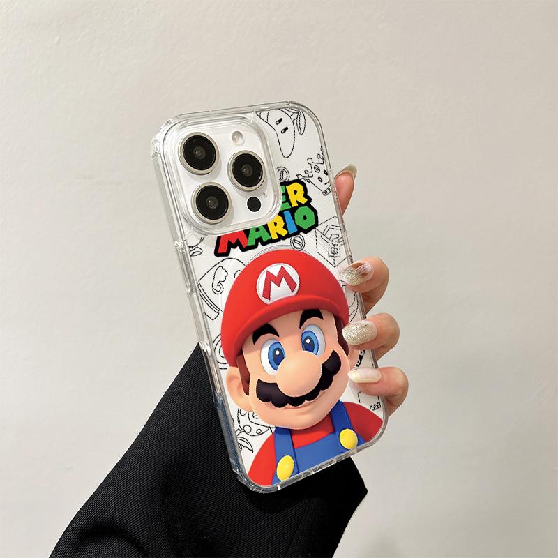 Магнитный чехол Super M-Marios Bros для Samsung Galaxy S25 Edge S24 S23 S22 S21 Ultra Plus FE A56 A55 A54 A36 A35 A26 A16