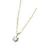 K10 Yellow Gold Diamond Necklace L&CO 0.05ct 63-7895