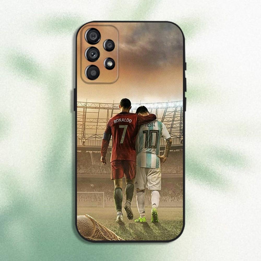 Футбольная звезда CR7 Р-Роналду-ES Чехол для телефона Samsung Galaxy A20, A21s, A22, A31, A32, A52, A53, A72, 73, A80 Мягкая черная крышка
