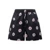 Daisy Print Drawstring Loose-Fit Shorts Men Bottoms Black DM6910-010