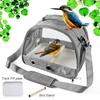 Portable Bird Carrier Oxford Cloth Cage Small Pet Birds Parrots Finches Outdoor Use