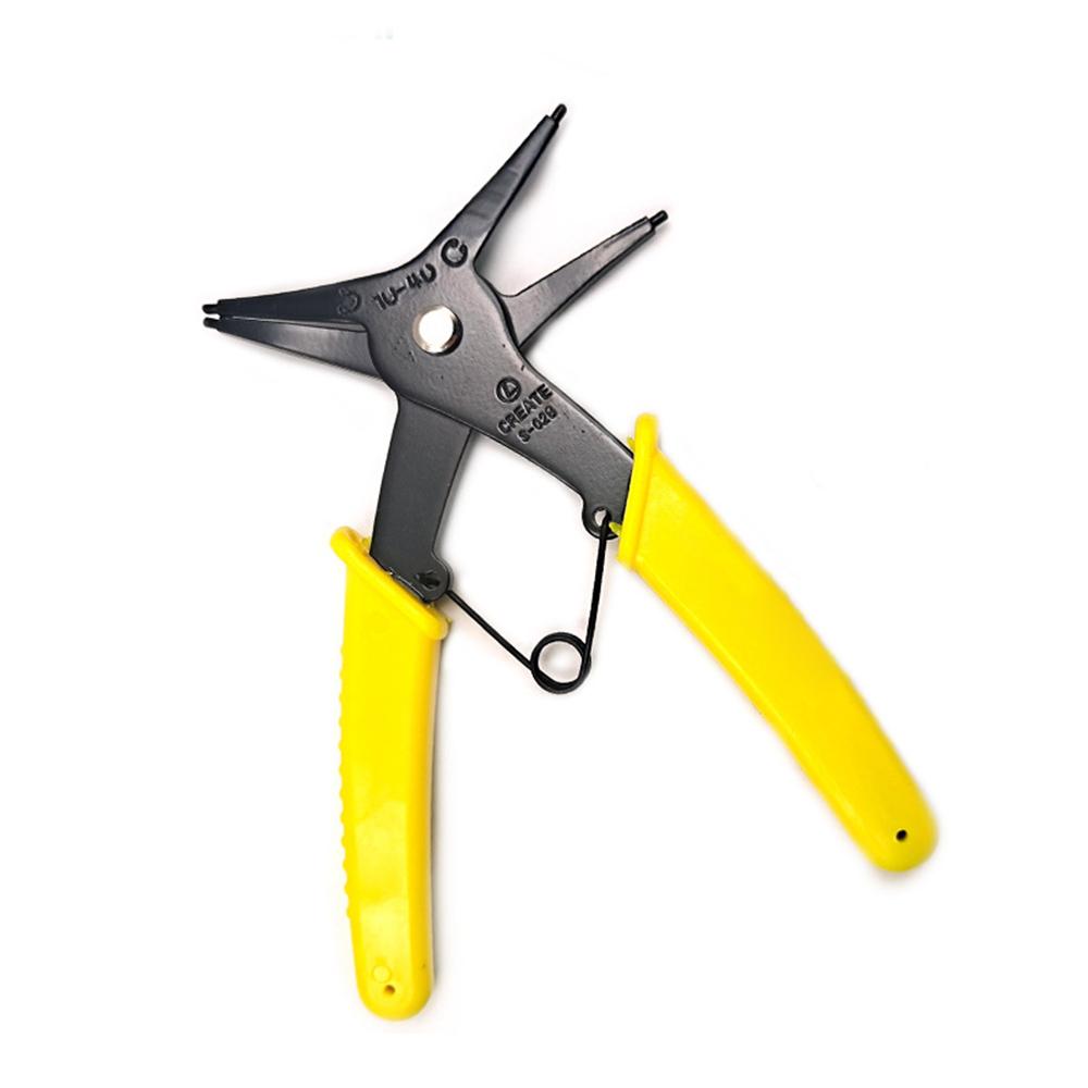 2 в 1 плоскогубцы для стопорных колец 4-х позиционного типа многофункциональный профессиональный ручной инструмент