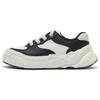Li Ning Wu Ji BR Comfortable Non-Slip Wear-Resistant Low-Top Skate Shoes Women Skate Shoes Black White AZGT084-3