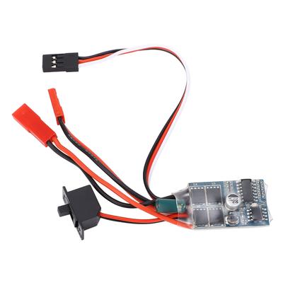 35A ESC Коллекторный 4~8В Электрический регулятор скорости Вперед Назад Тормоз Двунаправленный ESC для 130 180 260