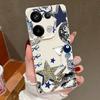 Leopard Star Disco Ball Pattern Case For Xiaomi Redmi Note 14 13 Pro 5G 4G 12 11 Funda Xiaomi 14T 13T 11T Pro Leather Texture Silicone Cover