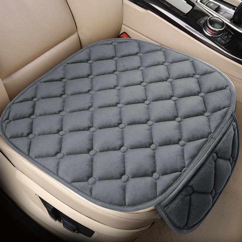 Winter Warm Car Seat Cover Driver Seat Cushion Non-Slip Vehicles Chair Pad Mat Car Seat Protector for Car Home Office 1PC