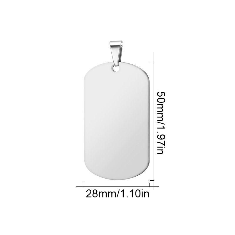 1Pc Simple Temperament Earring Jewelry Oval Shape Used For Making Necklace Stainless Steel Pendant Excellent Material Multicolor