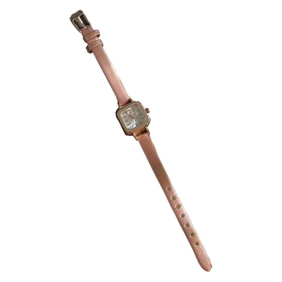 Женские корейские часы в стиле Харадзюку - Маленький циферблат, простой вид