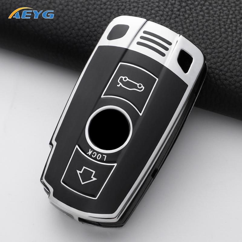 Car Key Case Cover Shell Fob For BMW X5 E53 X3 F83 E46 E39 E38 E60 E63 E61 E64 Series 3 5 7 330i Z3 Z4 E85 E86 M5 325i key chain