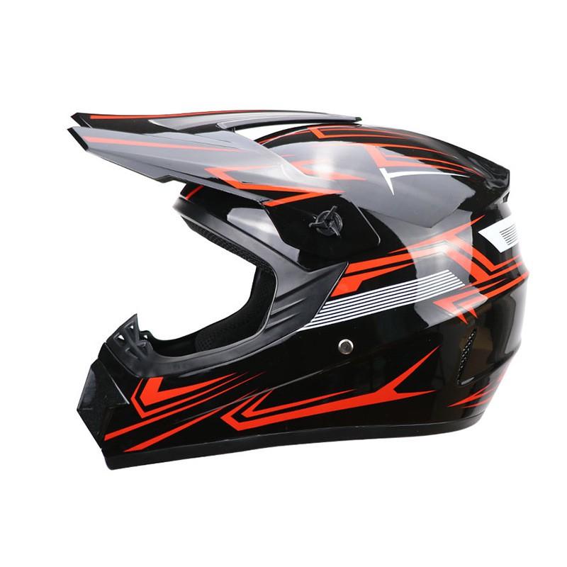 Off-Road Motorcycle Helmet Lightweight ABS Full Face Dirt Bike ATV Karting Adults Unisex