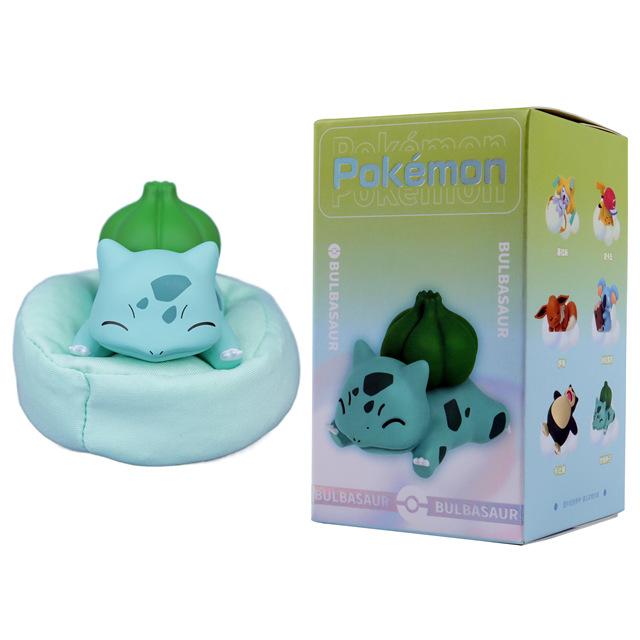 Оригинальная Милая Модель Игрушки Покемон Пикачу Чармандерон Бульбазавр Иви Снорлакс Фигурка Действия Настольное Украшение