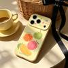 Свежие фрукты подходят для противоударного чехла для мобильного телефона iPhone 16 Apple 17 защитный чехол креативный 17Promax новый женский