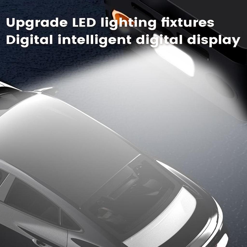 Воздушный насос для автомобильных шин 130 PSI Накачка шин со светодиодом Умный воздушный компрессор для автомобиля велосипеда авто грузовика дорога улица воздушный шар мяч