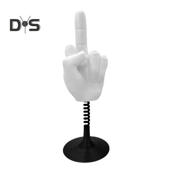 Эластичная настольная игрушка для среднего пальца, снятие стресса, забавный 3D-украшение для пальцев, веселый розыгрыш, подарок для офиса, дома и стола