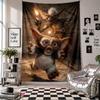 Wall TapestryGremlins Gizmo Art Hanging Cloth Decorative Background Cover for Room Decoration
