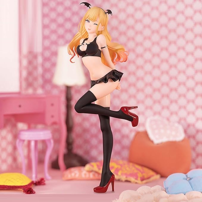 Фигурка Уми Китагавы из аниме-сериала «Падение в небесную жизнь» Виви Фигурка Уми Китагавы из официального товара 20 см «That Dress-up Love» Прибл.