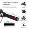 Black Ulip handlebar extender kit without light for Max G30 scooters
