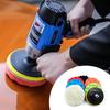 8Pcs/Set Polishing Pad Car Polishing Disc 3/5/6/7 Inch Sponge Buffing Waxing Pad for Car Polisher Drill Adapter