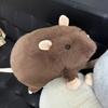 35СМ Милая Плюшевая Кукла Мышь Мягкая Набитая Крыса Игрушка Цветочная Ветка Фигурка Животного Плюшевая Игрушка для Детей Взрослых Подарок День Рождения