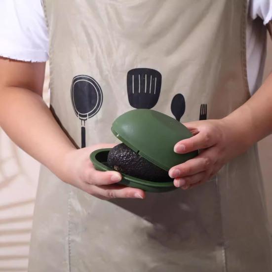 Контейнер для хранения продуктов питания Avocado Food Saver, пищевой, без BPA, легко моется, безопасен для холодильника, портативный, многоразовый, для авокадо