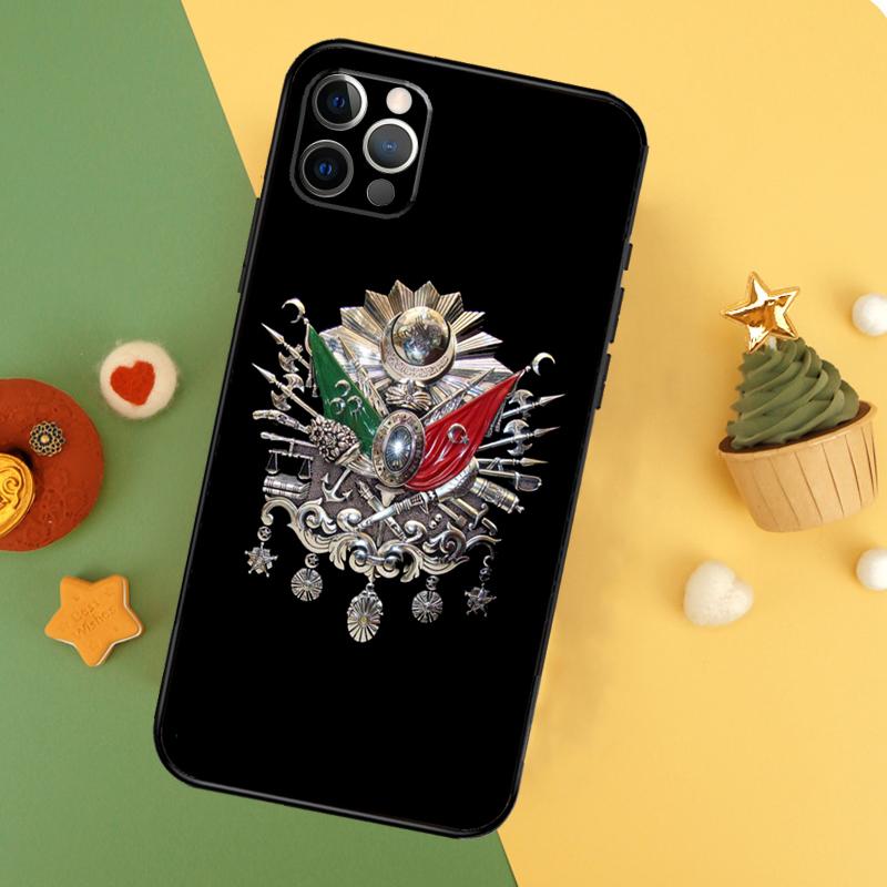 Чехол для телефона с гербом Османской империи для iPhone 17 17Air 16 16E 15 14 13 12 11 Pro Max 12 13 Mini Ударопрочный чехол