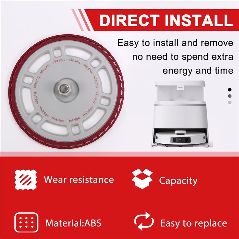 Повышение! 2 шт. Держатель для швабры для робота-пылесоса Ecovacs T30S/T30 Pro, Комплект швабры, Пластина для швабры