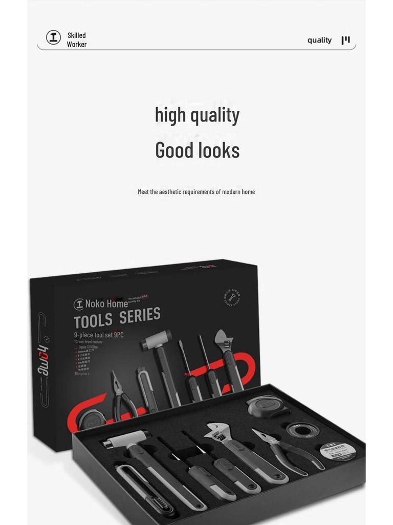 Green Forest Electricians Household Tool Set: Screwdriver, Wrench & More