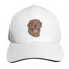 A Happy Fox Red Lab Baseball Cap sun caps black Hat Baseball Cap Sunhat Baseball Unisex Womens