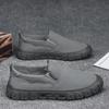 Модные серые парусиновые мужские кроссовки Ice Silk Man Loafers дышащие нескользящие кроссовки для мужчин с подошвой из ПВХ для ходьбы Tenis Hombres