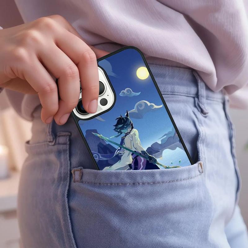 Xiao Genshin Impact Phone Case For IPhone 18 17 Air 15 16e 14 13 Pro Max Coque 12 11 Pro Max PLUS cover