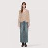 Flower PrinT Embroidered Color Block T shirT T266mTs145w