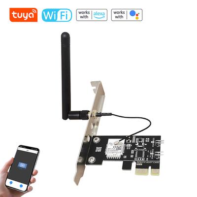 Умный WiFi переключатель для перезагрузки питания компьютера с дистанционным управлением через приложение, голосовой активацией и таймером