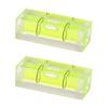 High-Precision Magnetic Level, Compact, 2-Piece Set, Waterproof, Compact, Measuring Instrument, Mini Level, Leveling Tool, Bubble Detector, Measuring