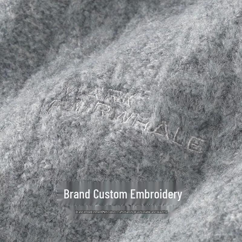 Mark Fairwhale Men's Wool-Blend Henley Neck Knitted Sweater