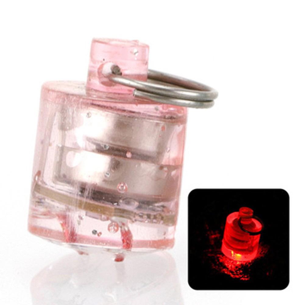 Mini Fishing Led Light Flash Lamp Cylindrical Button Fish Lure Lamp Fishing Tackle