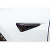 Для Model Y 3 2021 Накладка для защиты боковой камеры в стиле карбонового волокна 2 шт.