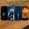 Чехол для телефона Warcraft Для Samsung S25, S24, S21, S22, S23, S30, Ultra, S20, Plus, Fe, Lite, Note, 10, Черный чехол