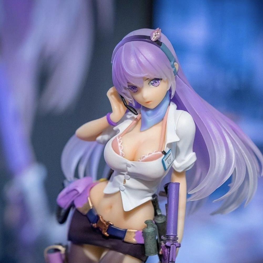 Аниме Всесторонний ЭЛЬФ Фигурка Стоячая поза Экшн-фигурка Каваи красота ЭЛЬФ модель настольное украшение Коллекция детская игрушка Подарок 21см