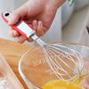 12-Inch Stainless Steel Egg Whisk Anti-slip Rubber Handle Handheld Manual Egg Mixer Stirrer Beater Kitchen Baking Cooking Tool
