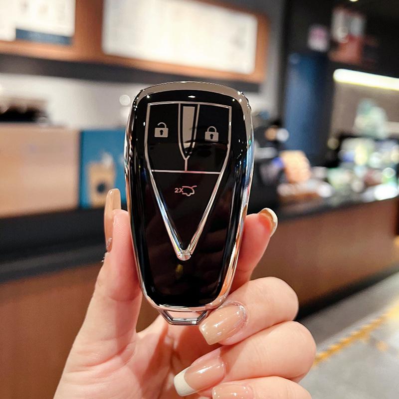 Чехол для ключа Changan CS Series: Подходит для CS75 Plus, Yidong, CS35, CS55, X5, Oushang X7