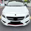 For Mercedes Benz CLA Class C117 AMG Line 2013-2015 Car Front Bumper Splitter Side Spoiler Air Vent Wind Knife Body Kits