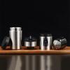 Portable Coffee Maker For Car Multifunctional Mini Espresso Machine Electric Coffees Grinder USB Charging Stainless Steel