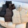 Cotton Vest Autumn and Winter Women's Cotton Vest Vest Short Sleeveless Cotton Vest Women