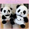 Милая плюшевая игрушка панда, мягкая игрушка, мягкий подарок для девушки, высокая ценность, 20 см