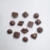 100PCS Resin Kawaii Simulation Milk Chocolate Flatback Cabochon Candy Figurine Home Decor DIY Scrapbook Craft Bow Accessories