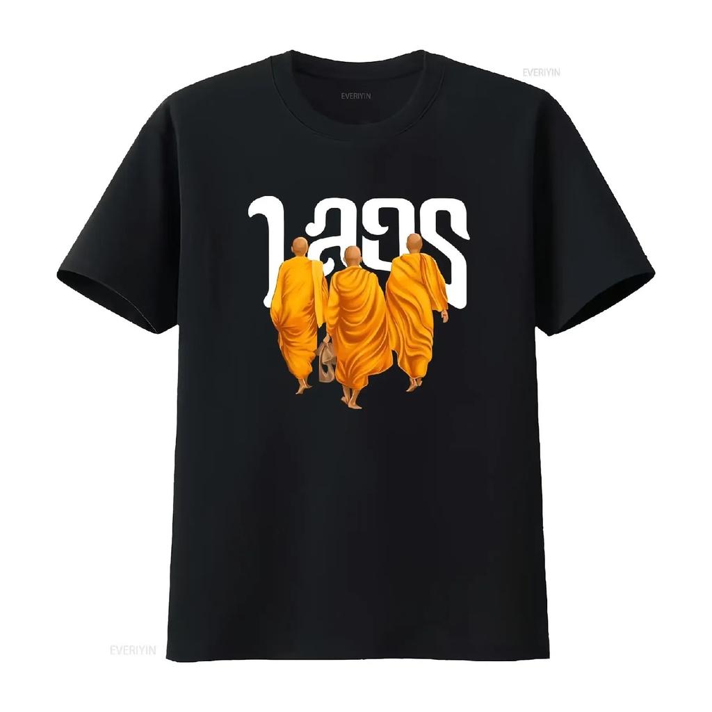 NEW LIMITED Laos Monk March for Peace T Shirt Size S 5XL vintage Washed Versatile Slightly fashion streetwear Stylish Soft